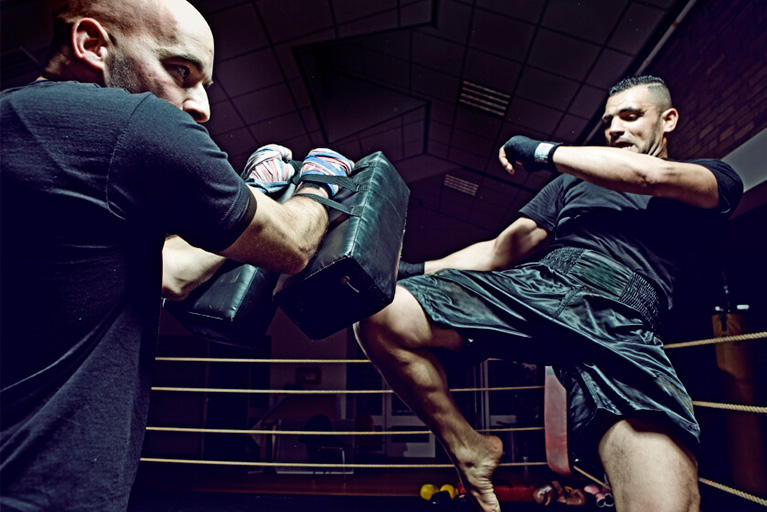Тренировки бойцов MMA